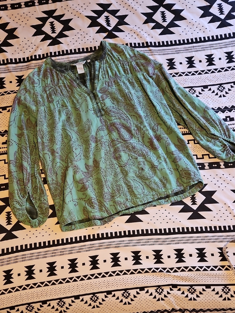 Sundance Paisley Blouse